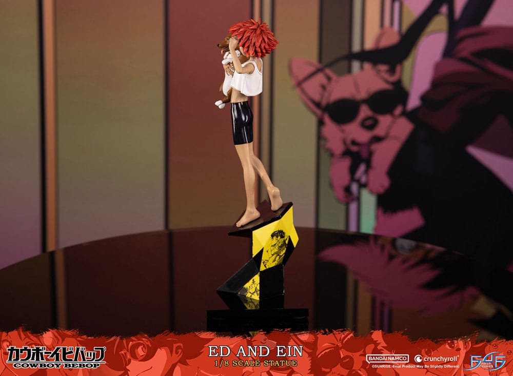 Cowboy Bebop - Ed & Ein, Statue 1/8 28 cm