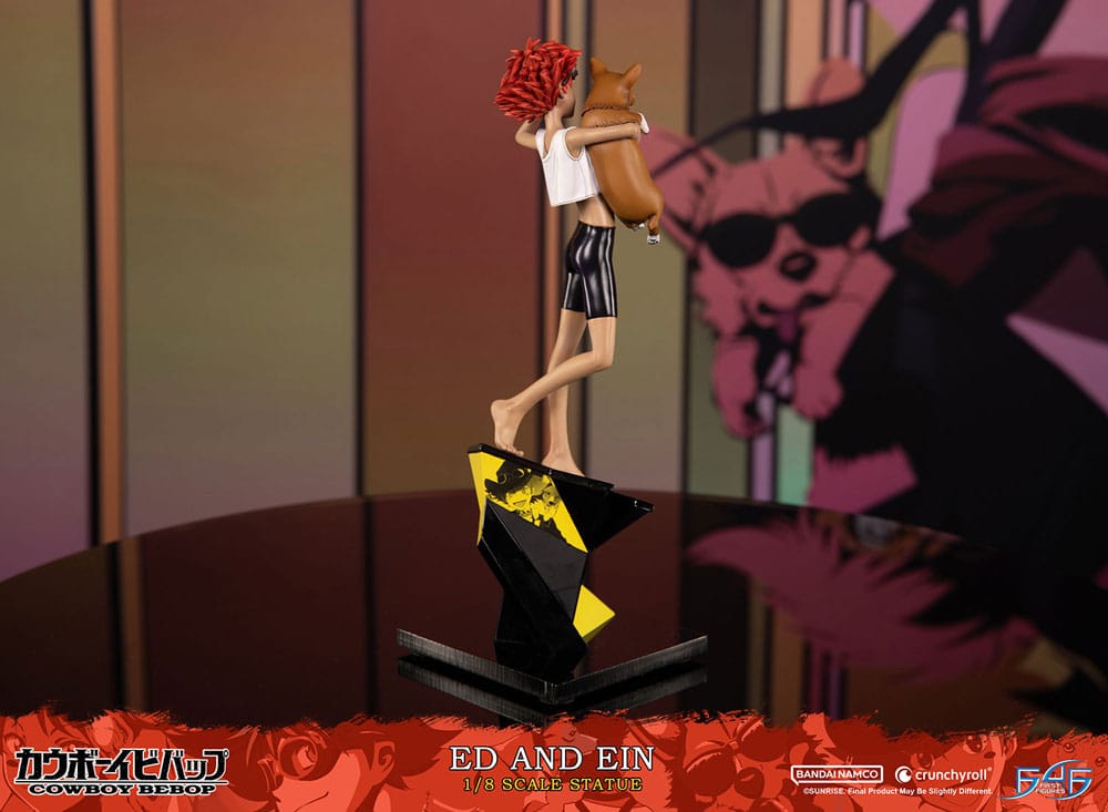Cowboy Bebop - Ed & Ein, Statue 1/8 28 cm