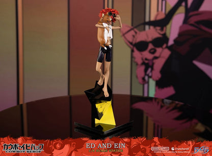 Cowboy Bebop - Ed & Ein, Statue 1/8 28 cm