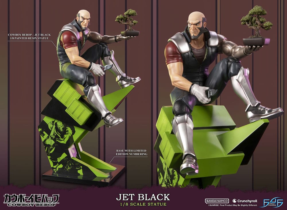Cowboy Bebop - Jet Black, 1/8 Scale Statue 30 cm