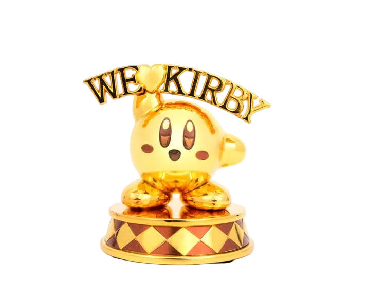 Kirby - Kirby, DieCast Statue We Love Kirby Gold Edition 10 cm