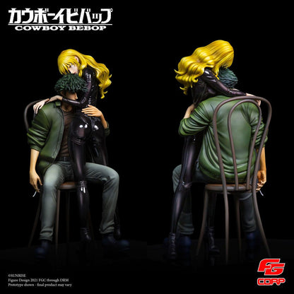 Cowboy Bebop - Spike & Julia, Statue 1/4 Words that we couldn't say 20th Anniversary Edition 45 cm