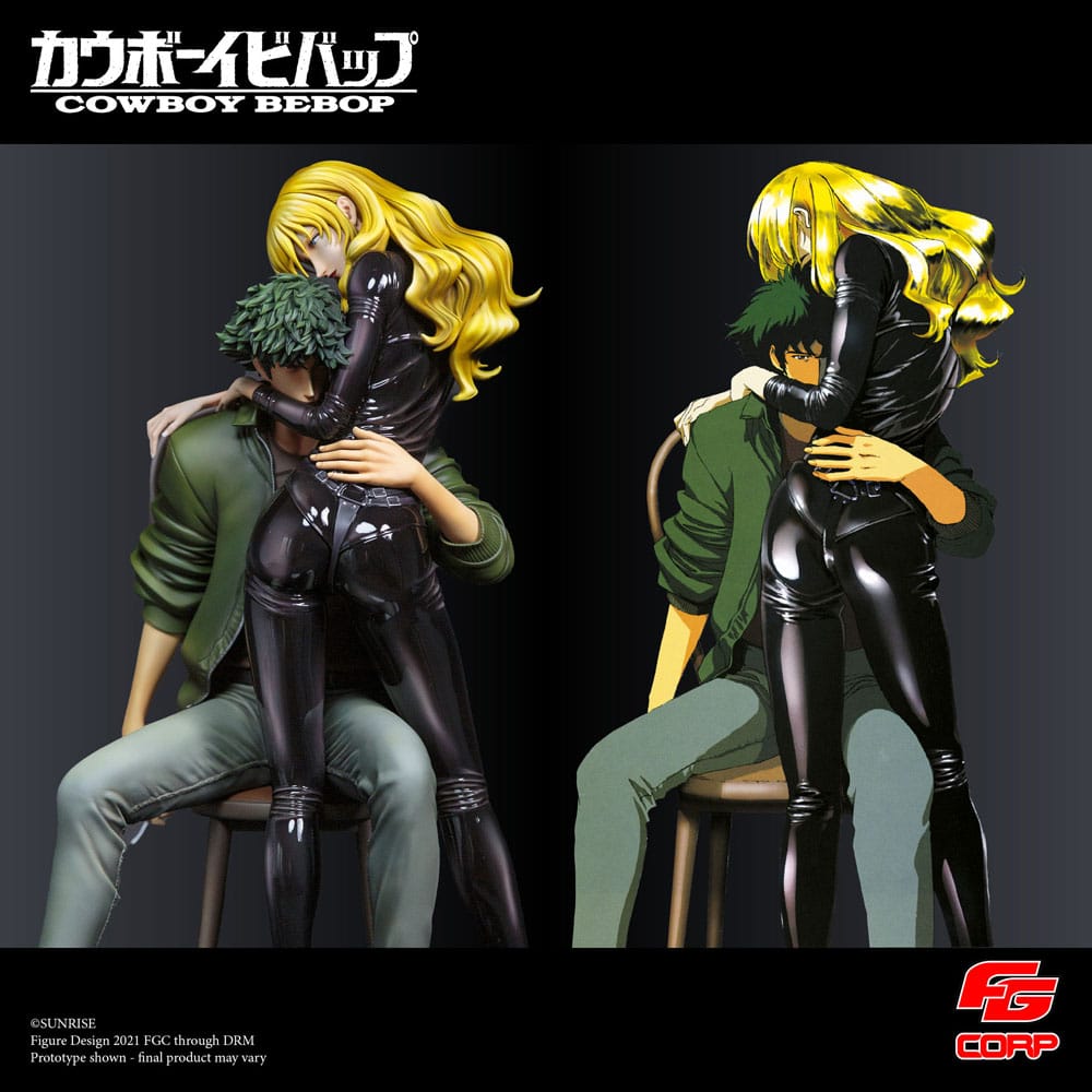 Cowboy Bebop - Spike & Julia, Statue 1/4 Words that we couldn't say 20th Anniversary Edition 45 cm