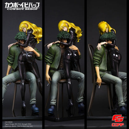 Cowboy Bebop - Spike & Julia, Statue 1/4 Words that we couldn't say 20th Anniversary Edition 45 cm