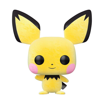 Pokémon - Pichu, POP! Games Vinyl Figure Flocked *Exclusive Version* 9 cm
