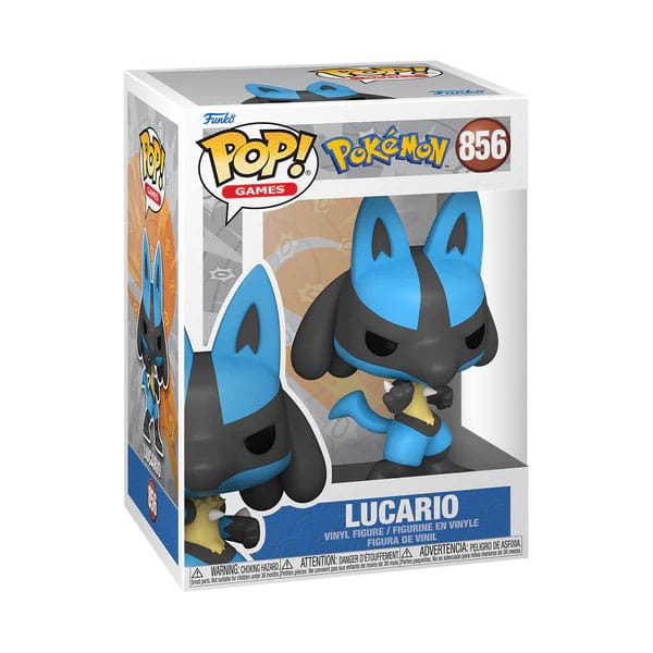 Pokémon - Lucario, POP! Games Vinyl Figure (EMEA) 9 cm