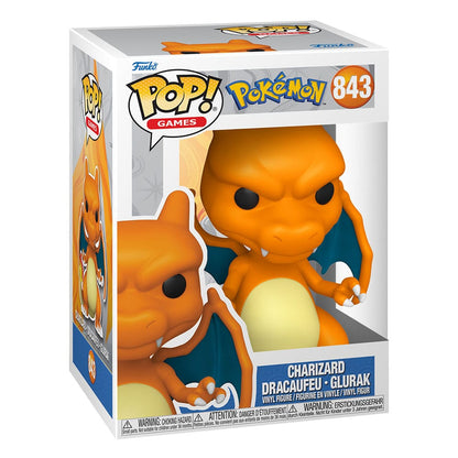 Pokémon - Charizard, POP! Games Vinyl Figure (EMEA) 9 cm