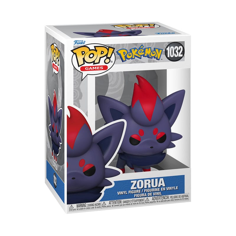 Pokémon - Zorua, POP! Games Vinyl Figure 9 cm
