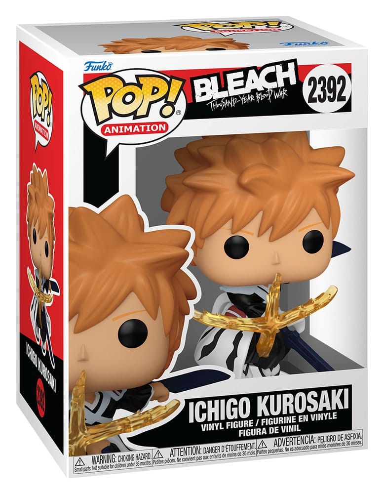 Bleach - Ichigo, POP! Animation Vinyl Figure 9 cm