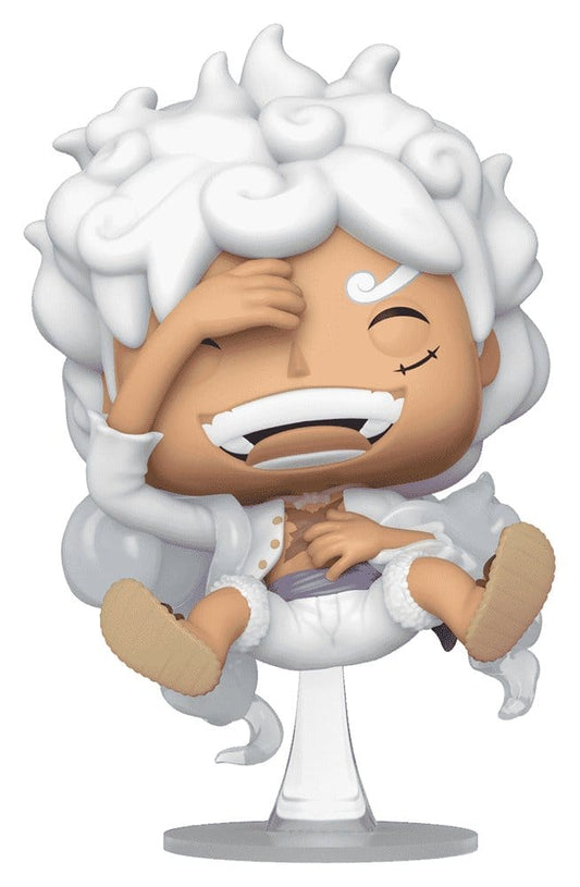 One Piece - Luffy Gear Five, POP! Animation Vinyl Figure (Laughing) Exclusive 9 cm
