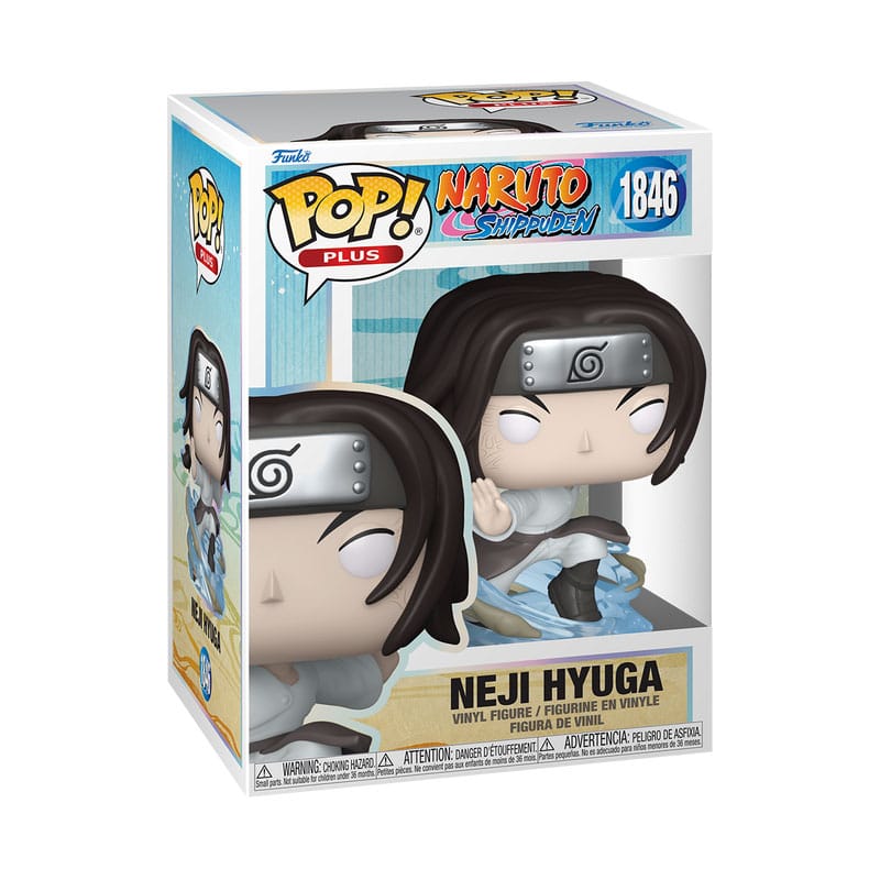 Naruto Shippuden - Neji, POP! Plus Animation Vinyl Figures 9 cm