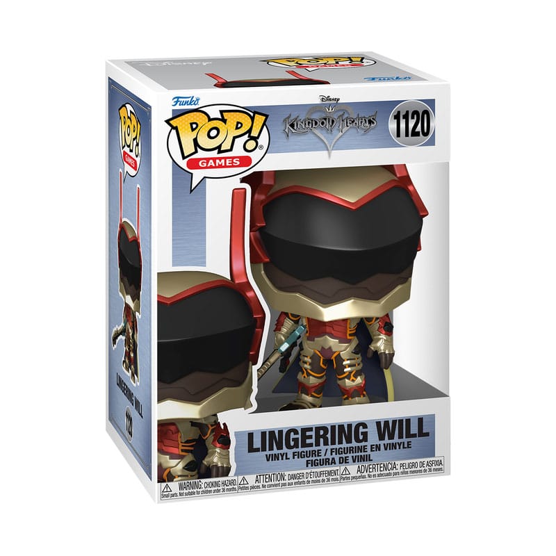 Kingdom Hearts - Lingering Will, POP! Games Vinyl Figure 3.5 inches