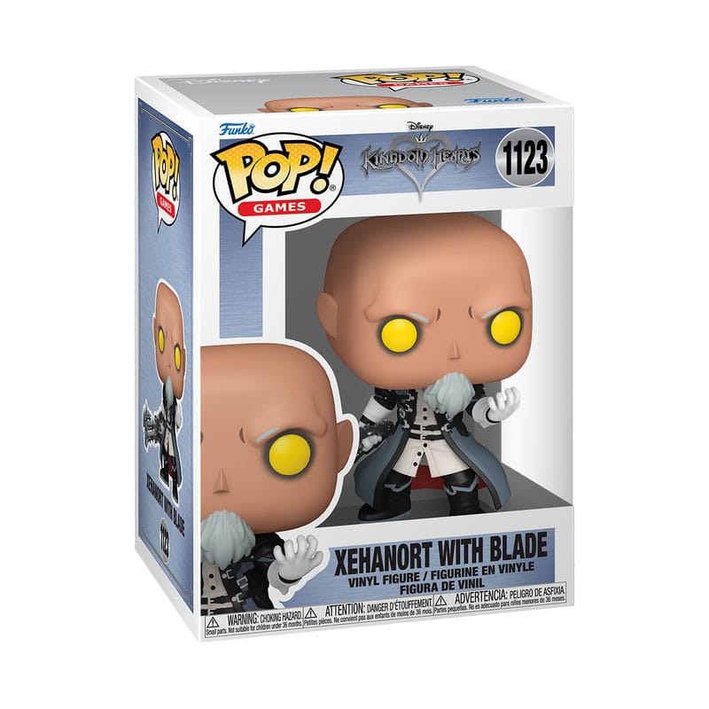 Kingdom Hearts - Xehonort w/Blade, POP! Games Vinyl Figure 9 cm