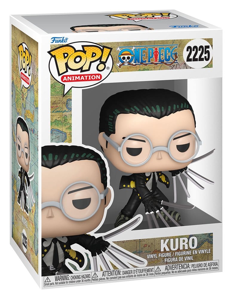 One Piece - Kuro, POP! Animation Vinyl Figure 9 cm