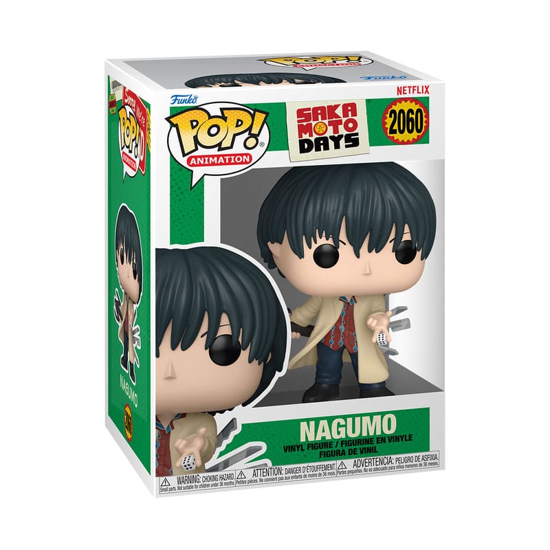 Sakamoto Days - Yoichi Nagumo, POP! Animation Vinyl Figures Saka Days- 9 cm