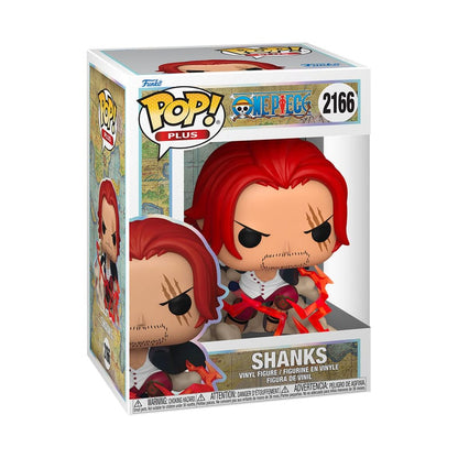 One Piece - Shanks, POP! Plus Vinyl Animation Figure 9 cm