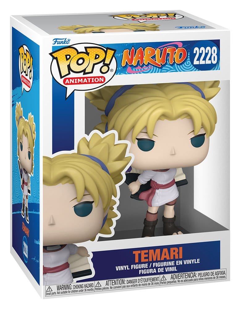 Naruto Classic - Temari, POP! Animation Vinyl Figure 9 cm