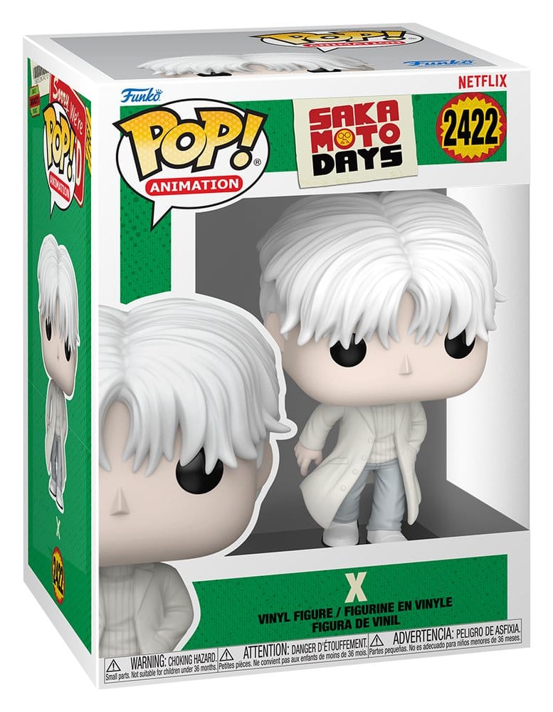 Sakamoto Days - Kei Uzuki, POP! Animation Vinyl Figure "X" 9 cm