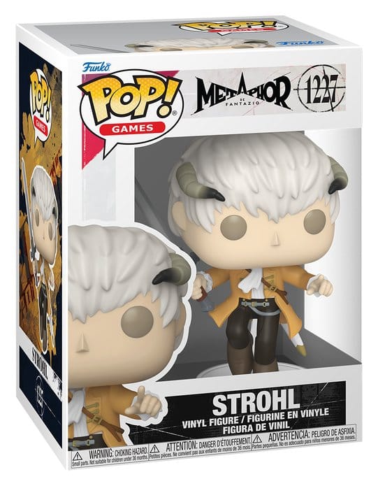 Metaphor: ReFantazio - Strohl, POP! Games Vinyl Figure 9 cm