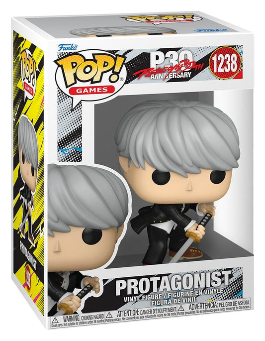 Persona 4 - Protagonist (Yu) ,POP! Games Vinyl Figure 9 cm