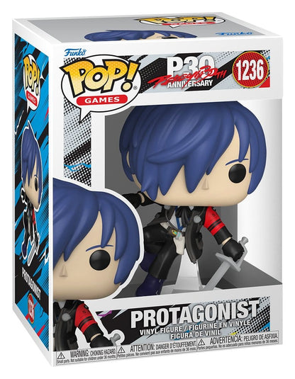 Persona 3 - Male Protagonist (Makoto), POP! Games Vinyl Figure 9 cm