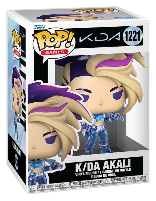 League of Legends - K/DA Akali, POP! Games Vinyl Figure 9 cm
