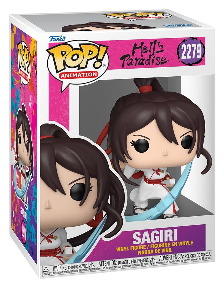 Hell's Paradise: Jigokuraku - Sagiri, POP! Animation Vinyl Figure 9 cm