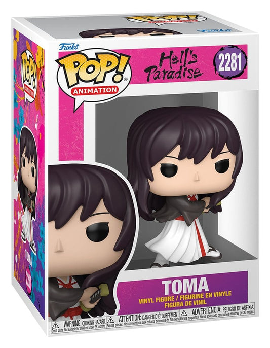 Hell's Paradise: Jigokuraku - Toma, POP! Animation Vinyl Figure 9 cm