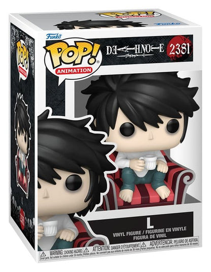 Death Note - L Lawliet, POP! Animation Vinyl Figure L 9 cm