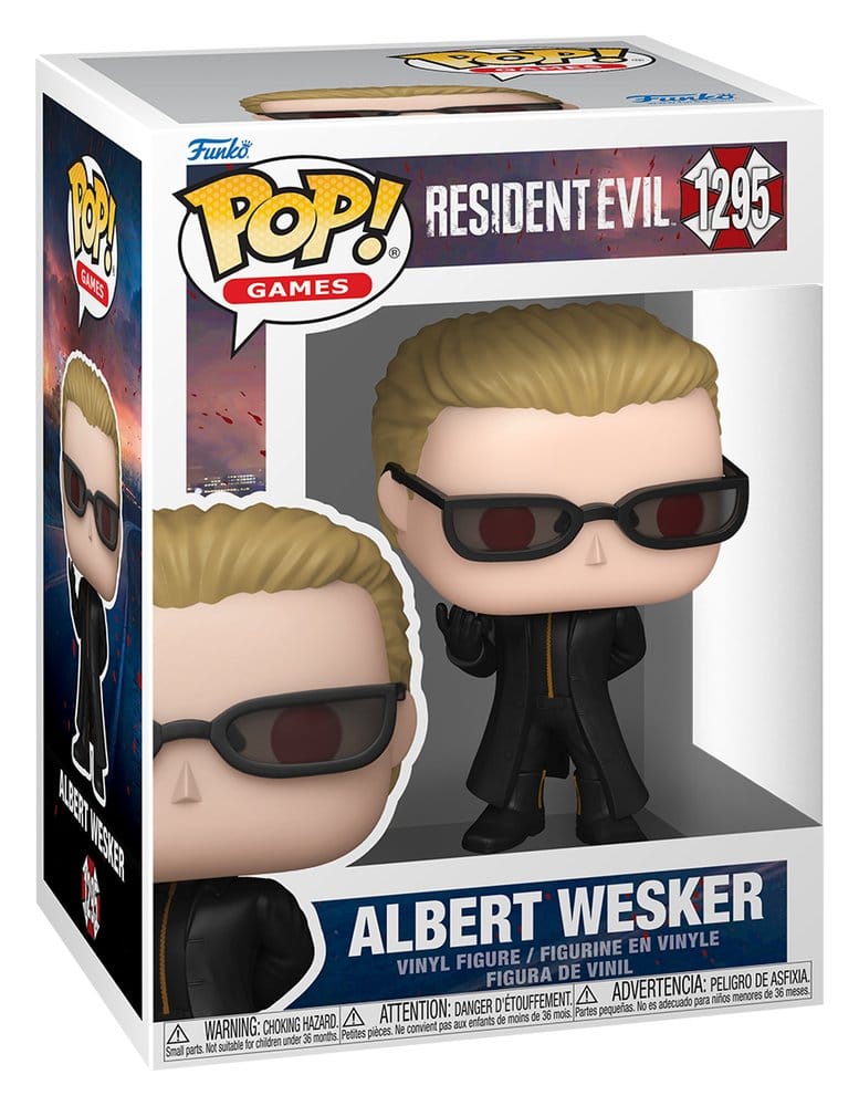 Resident Evil - Albert Wesker, POP! Games Vinyl Figure 9 cm
