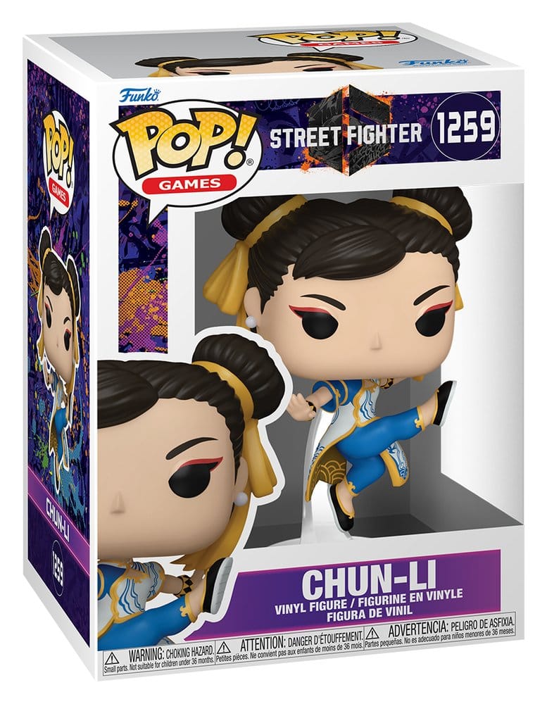Street Fighter - Chun-li, 6 POP! Games Vinyl Figure  9 cm