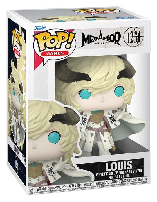 Metaphor: ReFantazio - Louis Guiabern, POP! Games Vinyl Figure 9 cm
