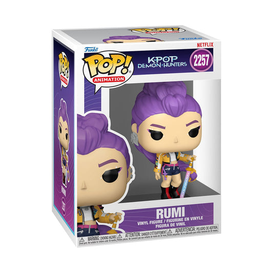 KPop Demon Hunters - Rumi, POP! Animation Vinyl Figure 9 cm