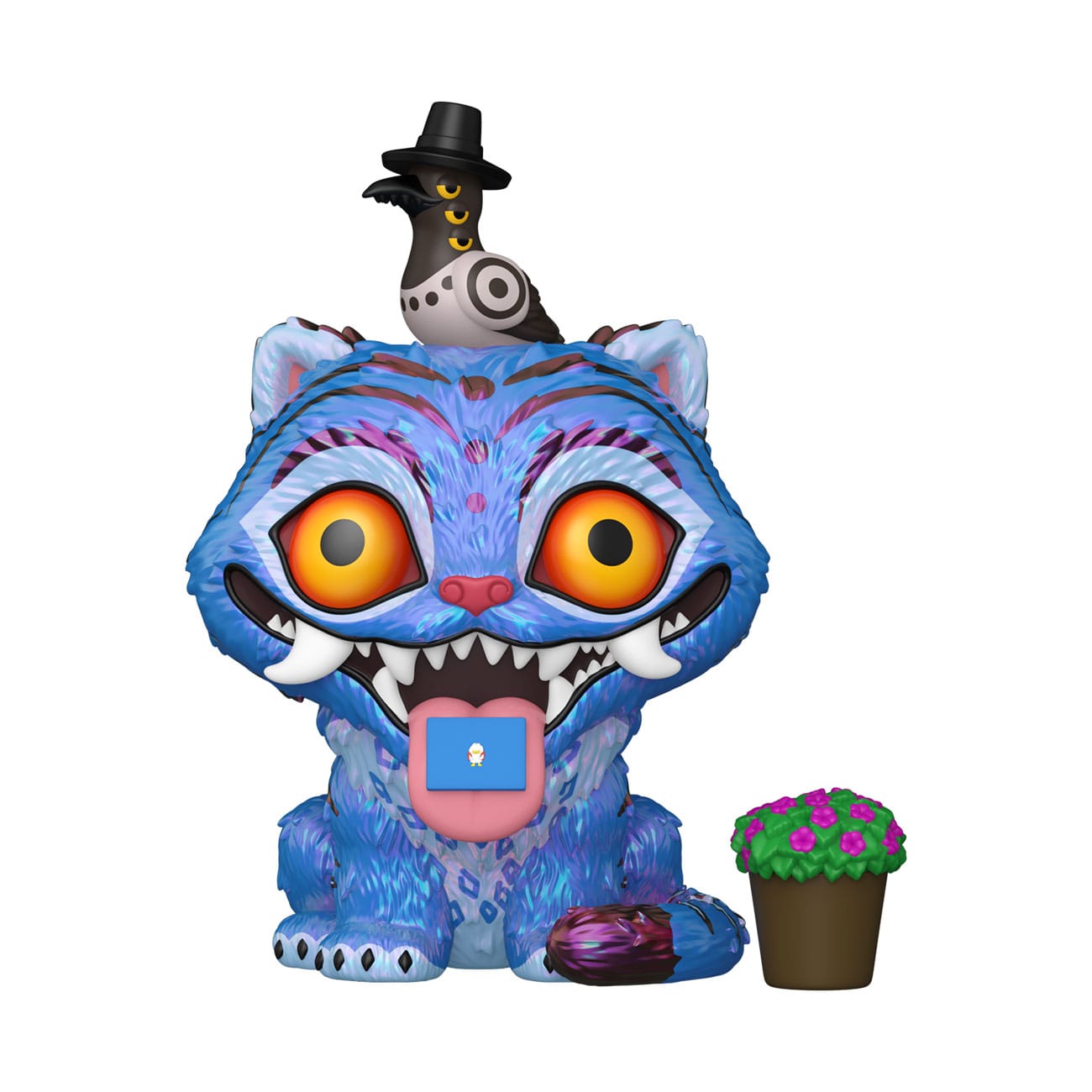 KPop Demon Hunters - Tiger w/Bird, POP! Animation Vinyl Figure 9 cm