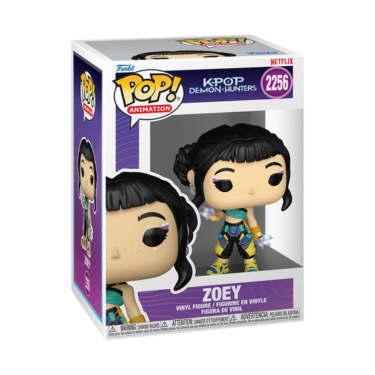 KPop Demon Hunters - Zoey, POP! Animation Vinyl Figure 9 cm
