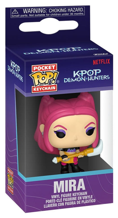 KPop Demon Hunters - Mira, POP! Vinyl Keychains 4 cm