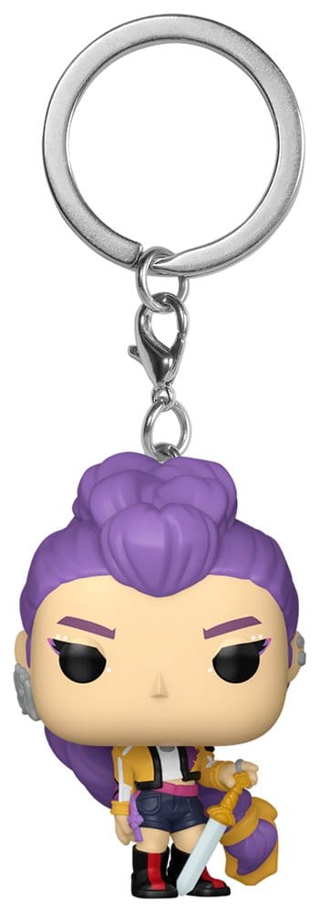 KPop Demon Hunters - Rumi, POP! Vinyl Keychain 4 cm