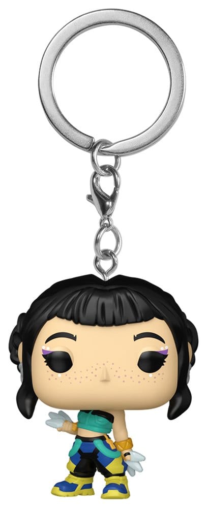 KPop Demon Hunters - Zoey, POP! Vinyl Keychains 4 cm