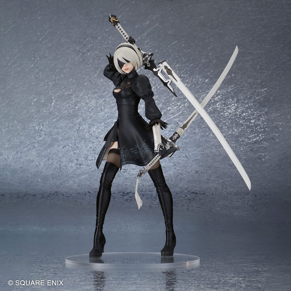 NieR:Automata - 2B, PVC Statue (YoRHa No. 2 Type B) Ver. 2.0 29 cm