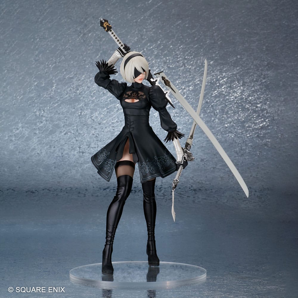 NieR:Automata - 2B, PVC Statue (YoRHa No. 2 Type B) Ver. 2.0 29 cm