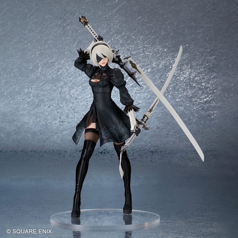 NieR:Automata - 2B, PVC Statue (YoRHa No. 2 Type B) Ver. 2.0 29 cm