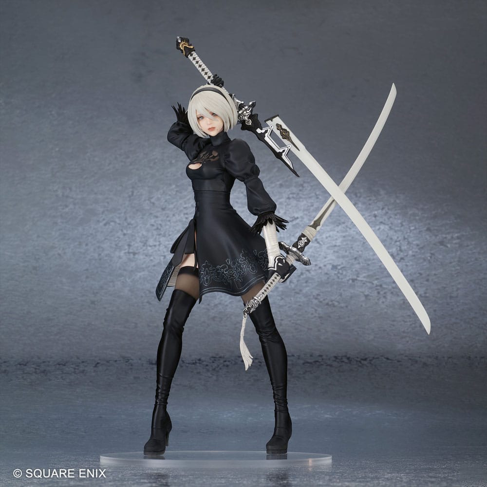 NieR:Automata - 2B, PVC Statue (YoRHa No. 2 Type B) Ver. 2.0 29 cm