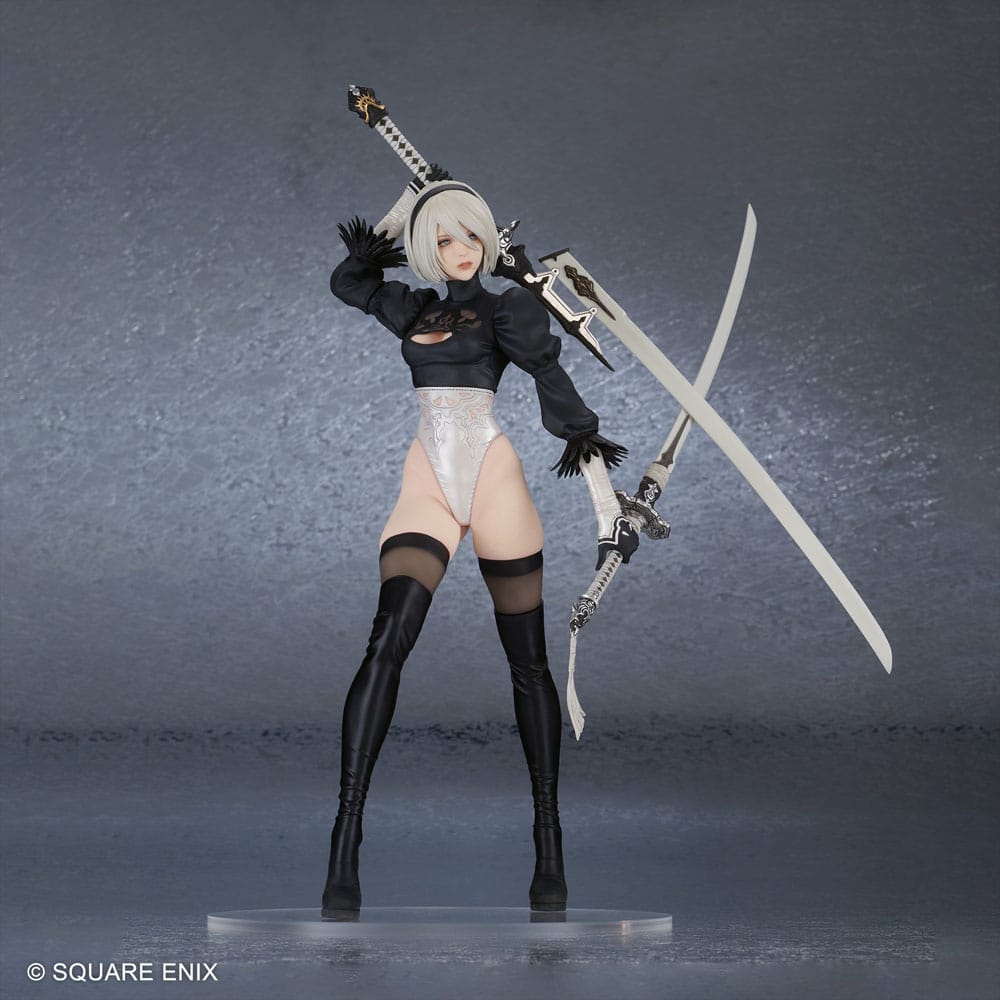 NieR:Automata - 2B, PVC Statue (YoRHa No. 2 Type B) Ver. 2.0 29 cm