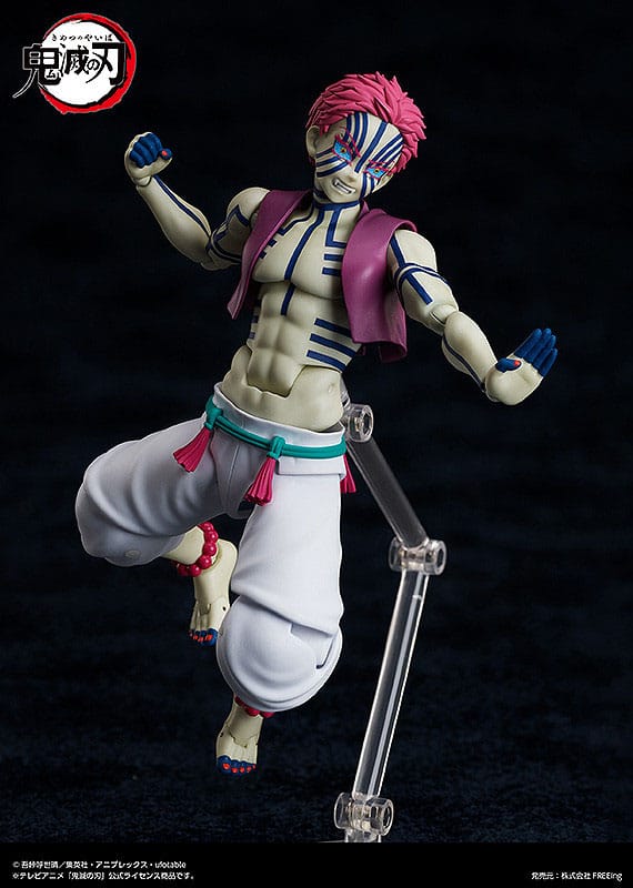 Demon Slayer - Akaza, Kimetsu no Yaiba Figma Action Figure 15 cm