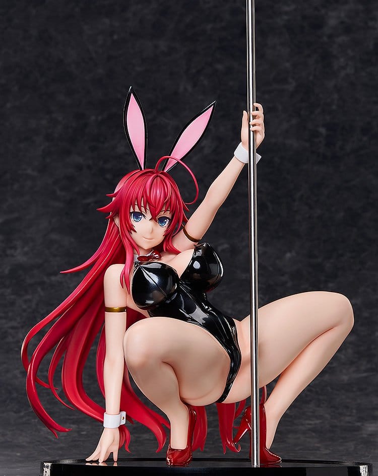 High School DxD - Rias Gremory, B-Style PVC Figure: Bare Leg Bunny Ver. 2nd 41 cm