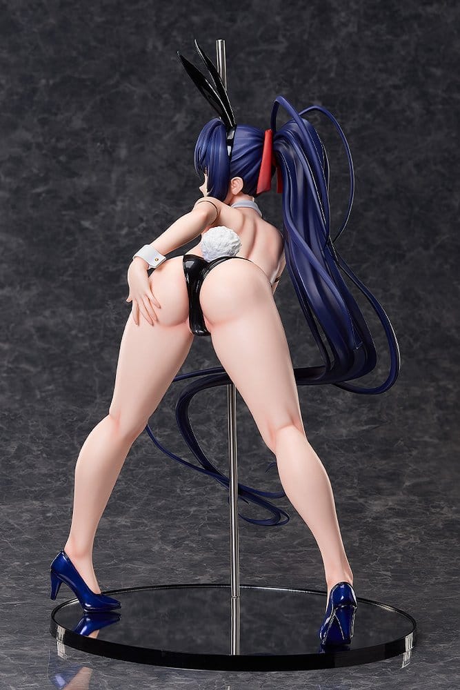 High School DxD - Akeno Himejima, HERO PVC Figure 1/4: Bare Leg Bunny Ver. 2nd 41 cm