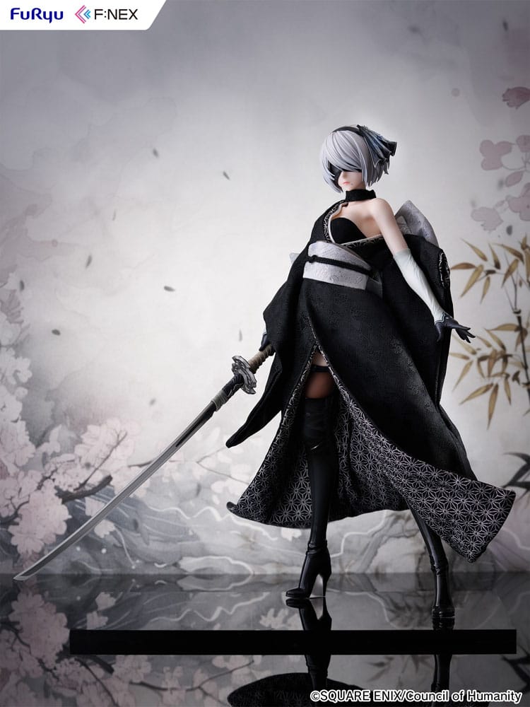 Nier: Automata - 2B, Ver1.1a F:Nex PVC Statue 1/4 2B Japanese Doll 43 cm