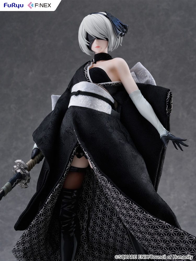 Nier: Automata - 2B, Ver1.1a F:Nex PVC Statue 1/4 2B Japanese Doll 43 cm