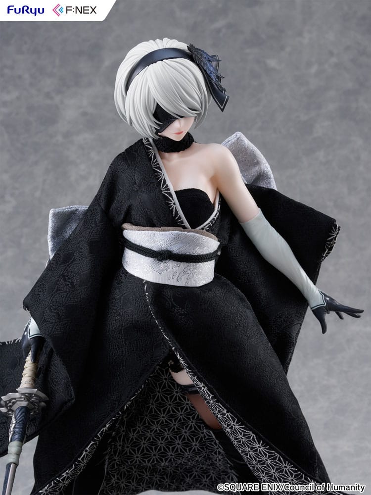 Nier: Automata - 2B, Ver1.1a F:Nex PVC Statue 1/4 2B Japanese Doll 43 cm