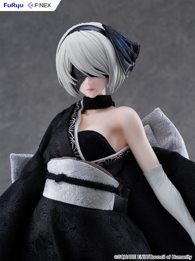 Nier: Automata - 2B, Ver1.1a F:Nex PVC Statue 1/4 2B Japanese Doll 43 cm